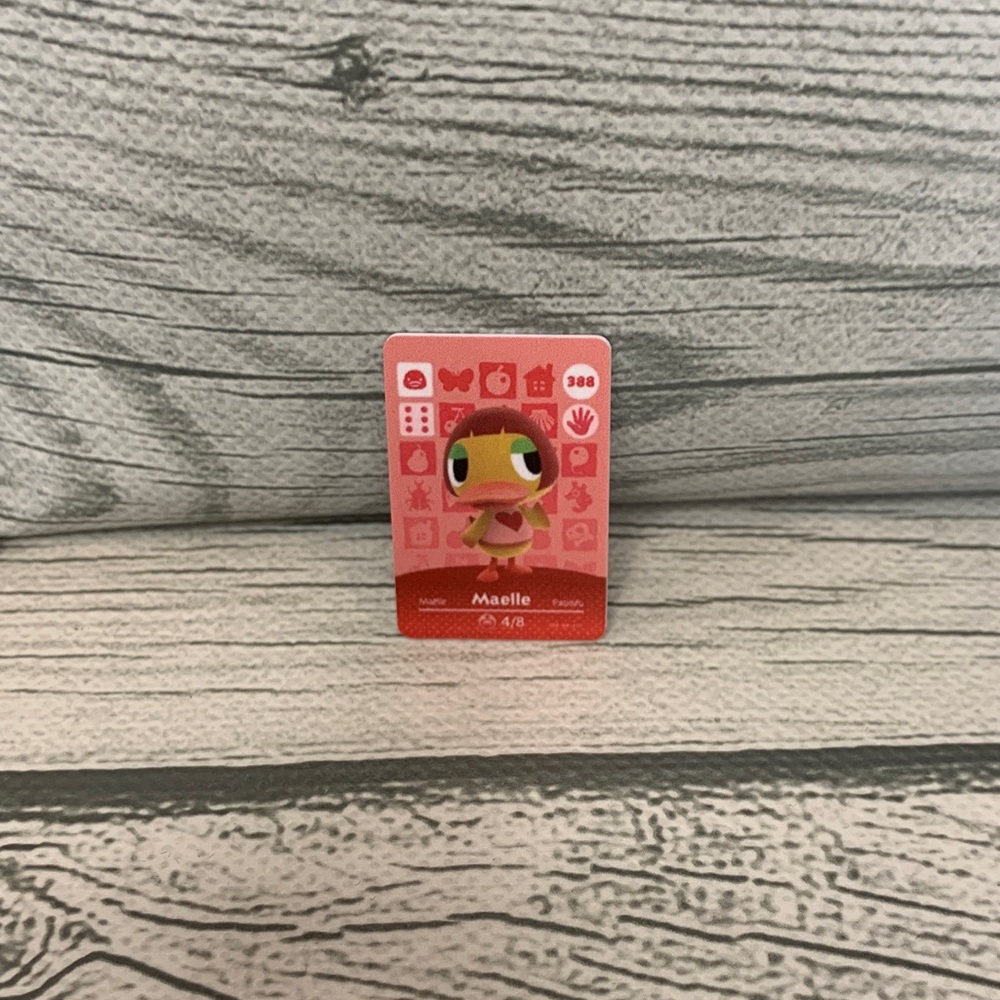 Animal Crossing Amiibo Maelle Mini NFC Card #388 Scan In Villager ACNH Switch